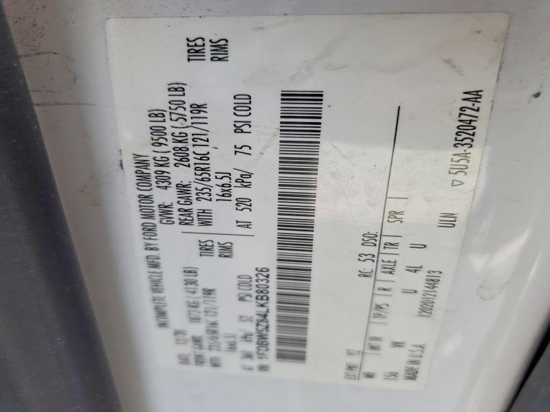 2020 Ford Transit Delivery Truck