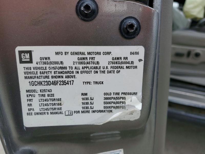 2006 Chevrolet Silverado K2500 Heavy Duty