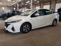 Toyota salvage cars for sale: 2017 Toyota Prius Prime Premium