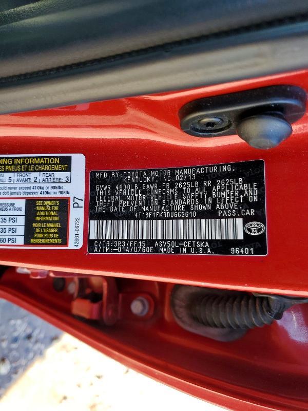 2013 Toyota Camry se