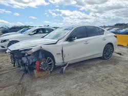 2018 Infiniti Q50 red Sport 400 en venta en Homestead, FL