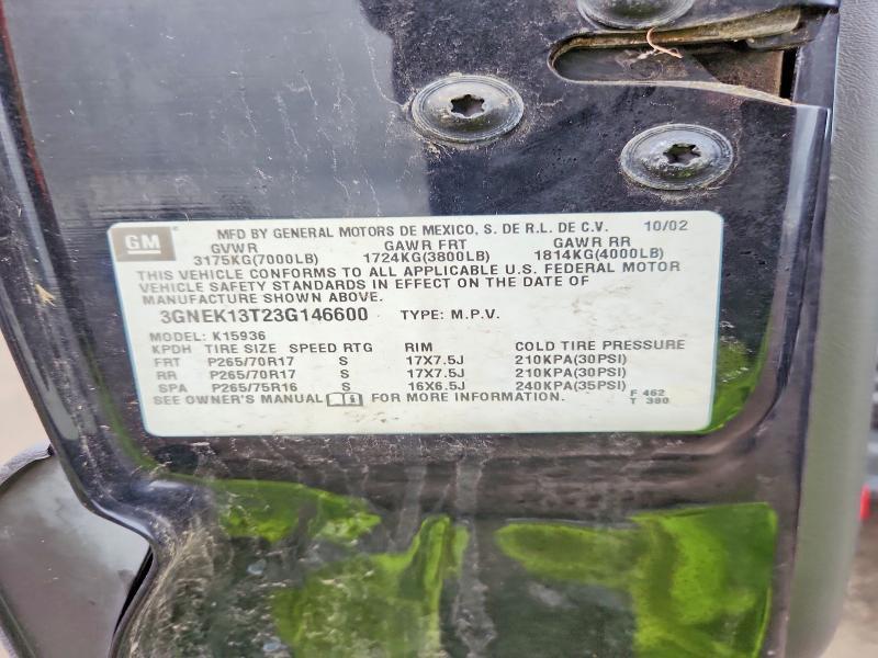 2003 Chevrolet Avalanche K1500