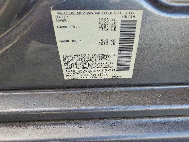 2020 Nissan Altima 2.5 s