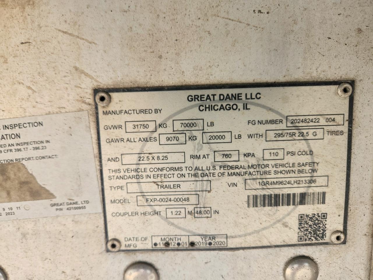 2020 Great Dane 2020 Great Dane Trailer