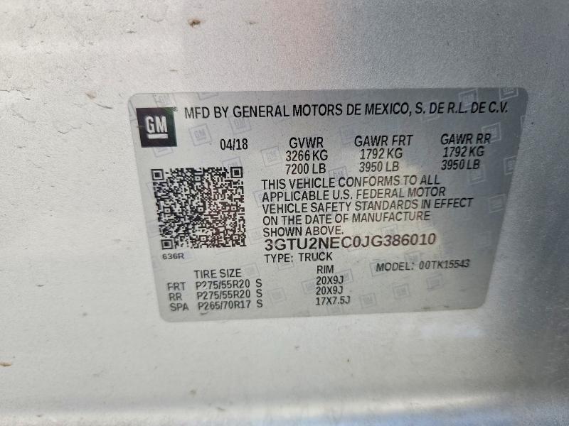2018 GMC Sierra K1500 SLT