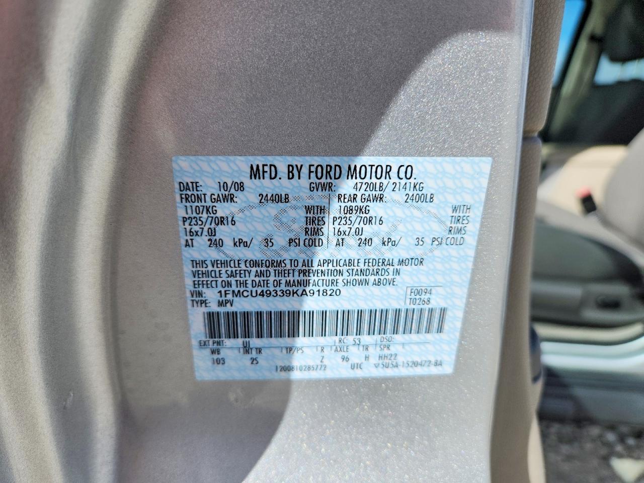 2009 Ford Escape Hybrid