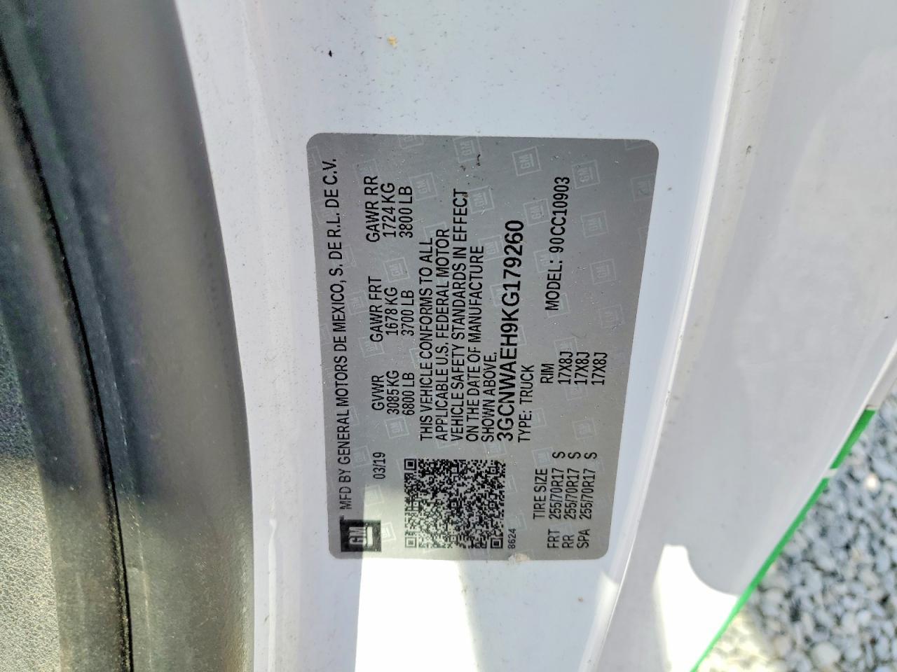 2019 Chevrolet Silverado C1500