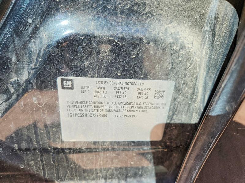 2012 Chevrolet Cruze ls