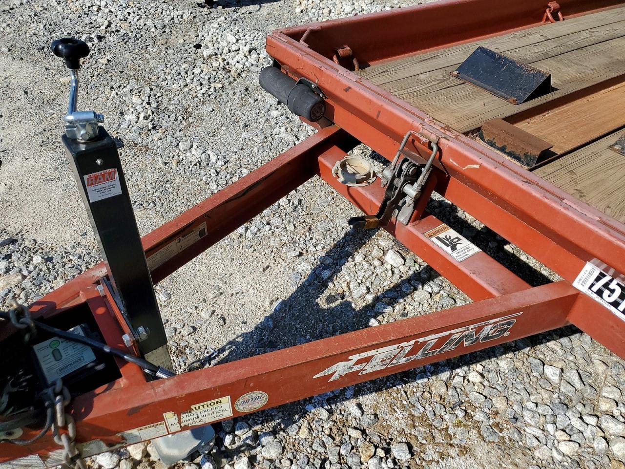 2015 Fell ING FT-6T-1 Tilt Deck Equipment Trailer