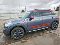 Mini Vehiculos salvage en venta: 2016 Mini Cooper s Countryman
