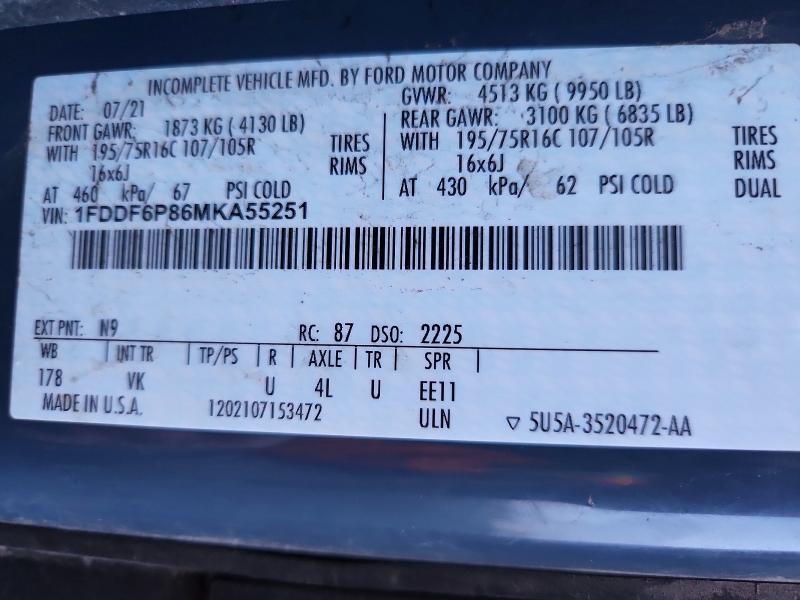 2021 Ford Transit Delivery Truck