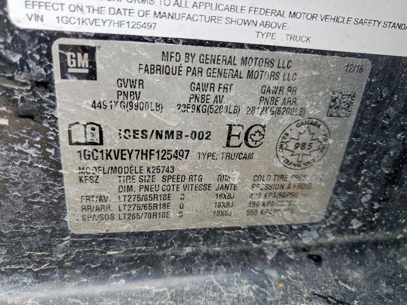 2017 Chevrolet Silverado K2500 Heavy Duty LT