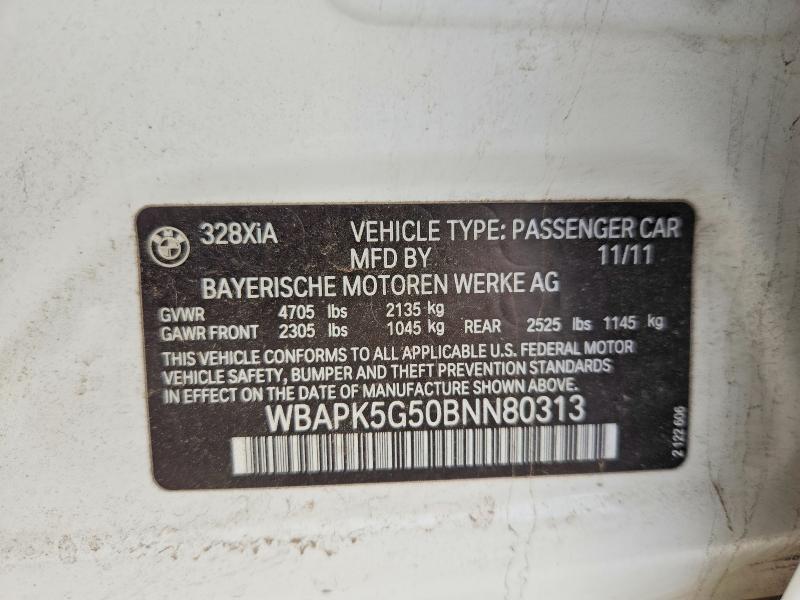 2011 BMW 328 xi Sulev