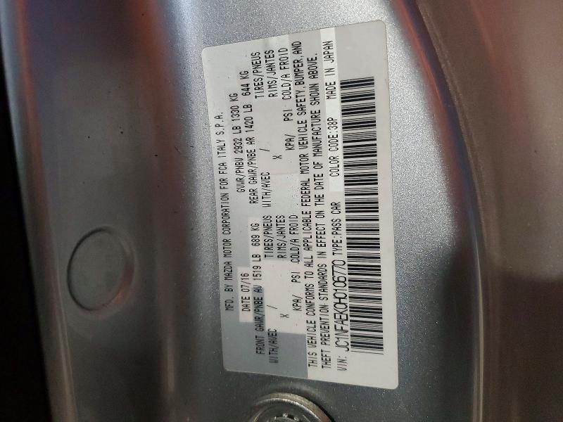 2017 Fiat 124 Spider Classica