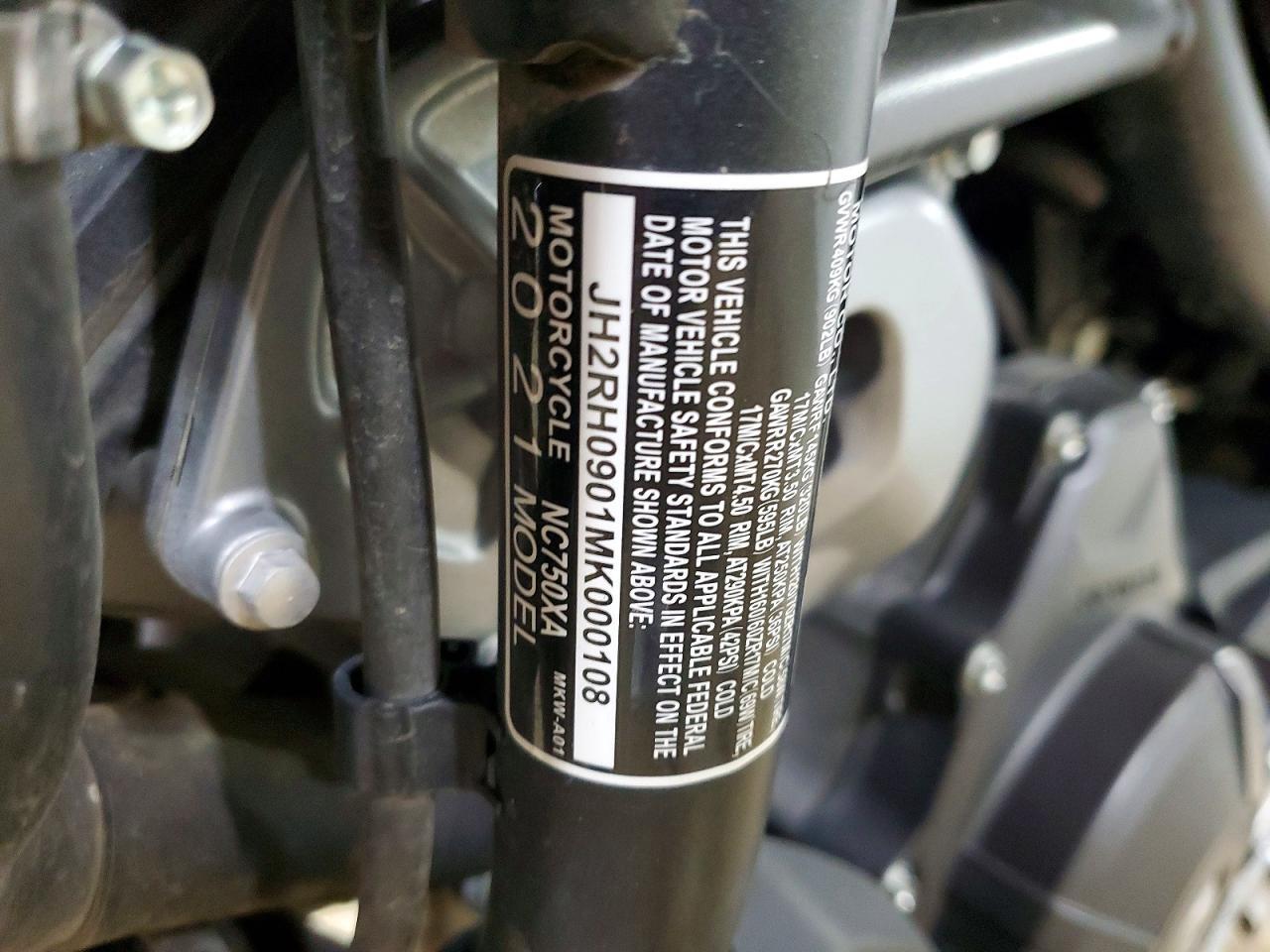 2021 Honda NC750 XA
