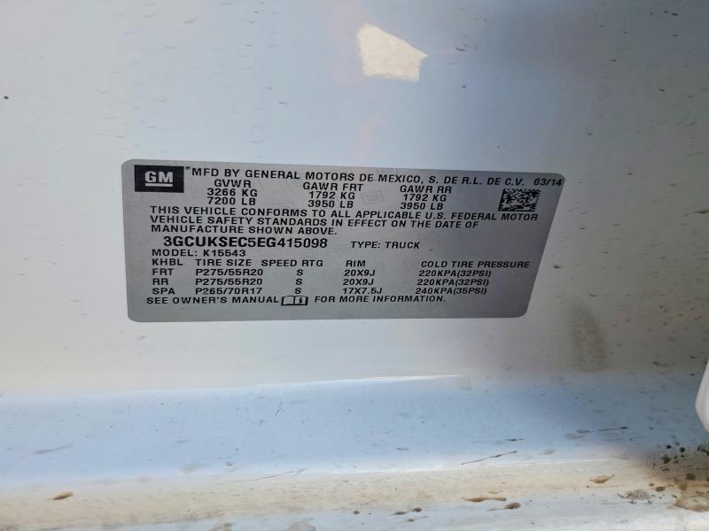 2014 Chevrolet Silverado K1500 LTZ