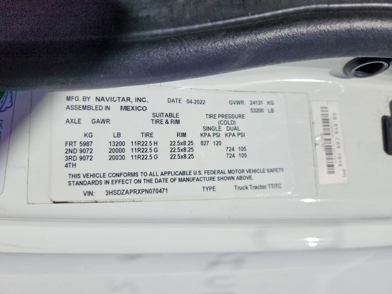2023 International LT62F Semi Truck