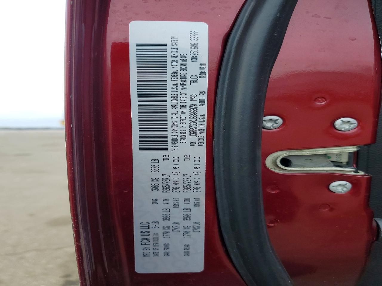 2018 Dodge RAM 1500 SLT