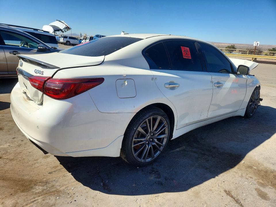 2021 Infiniti Q50 red Sport 400