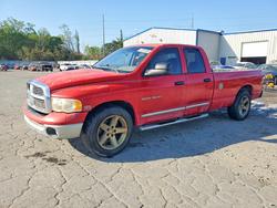 Salvage trucks for sale at Savannah, GA auction: 2004 Dodge RAM 1500 ST