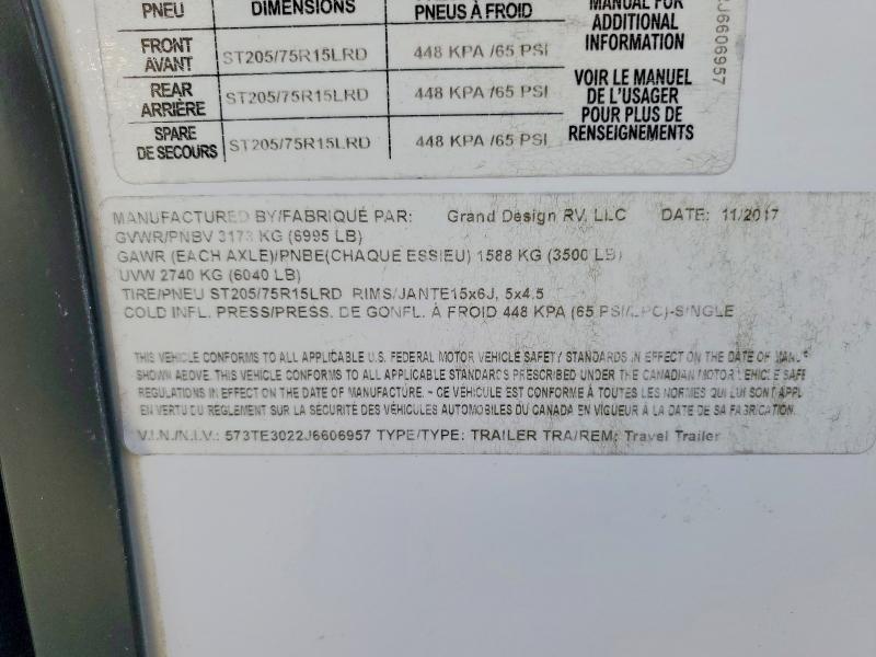 2018 Grand Design Imagine Camper