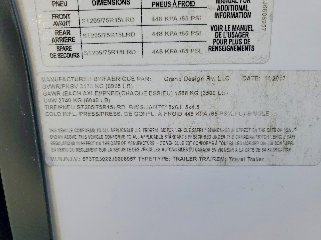 2018 Grand Design Imagine Camper