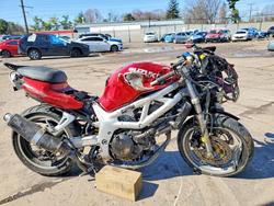Salvage motorcycles for sale at Chalfont, PA auction: 2001 Suzuki SV650 S