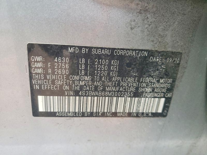 2021 Subaru Legacy
