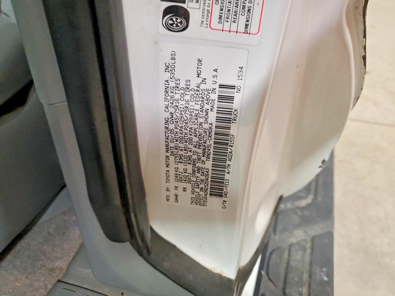 2005 Toyota Tacoma Base