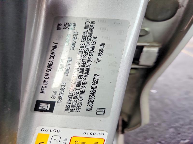 2017 Chevrolet Spark ls