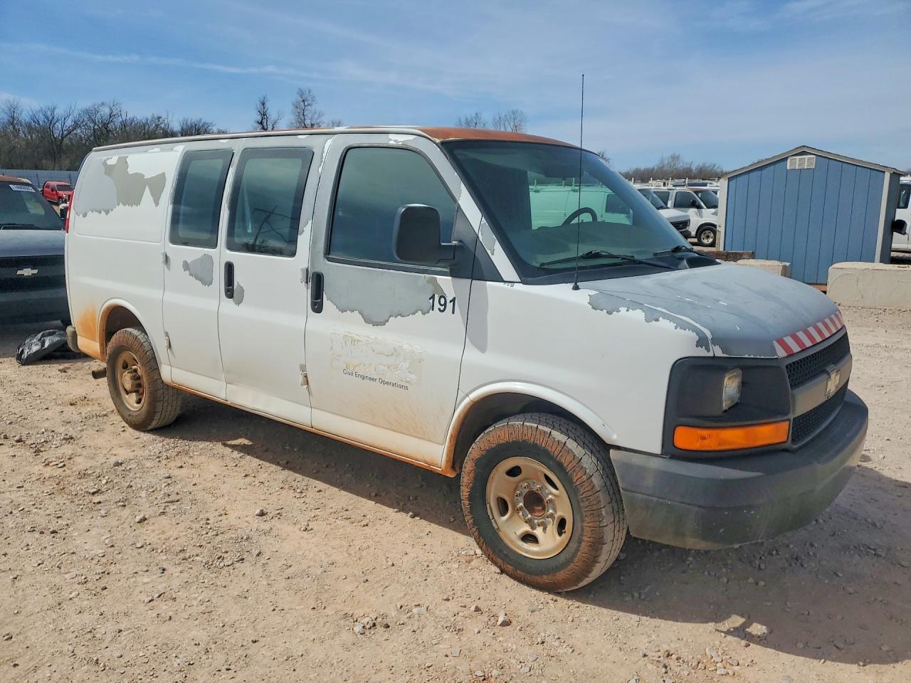 2008 Chev Rolet Express 2500 Cargo Utility / Servic