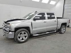 Salvage trucks for sale at Wilmer, TX auction: 2018 Chevrolet Silverado C1500 LTZ