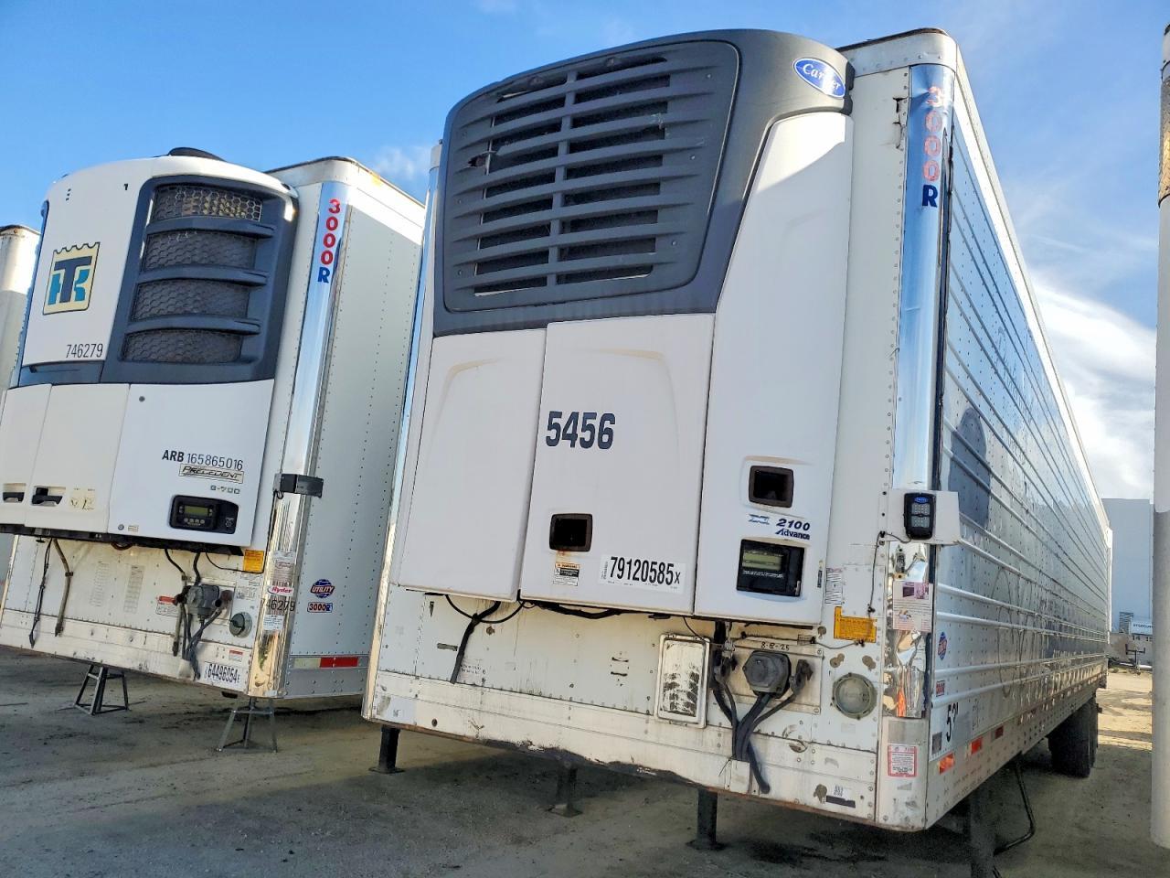 2013 Utility VS2RA Refrigerated Van Trailer