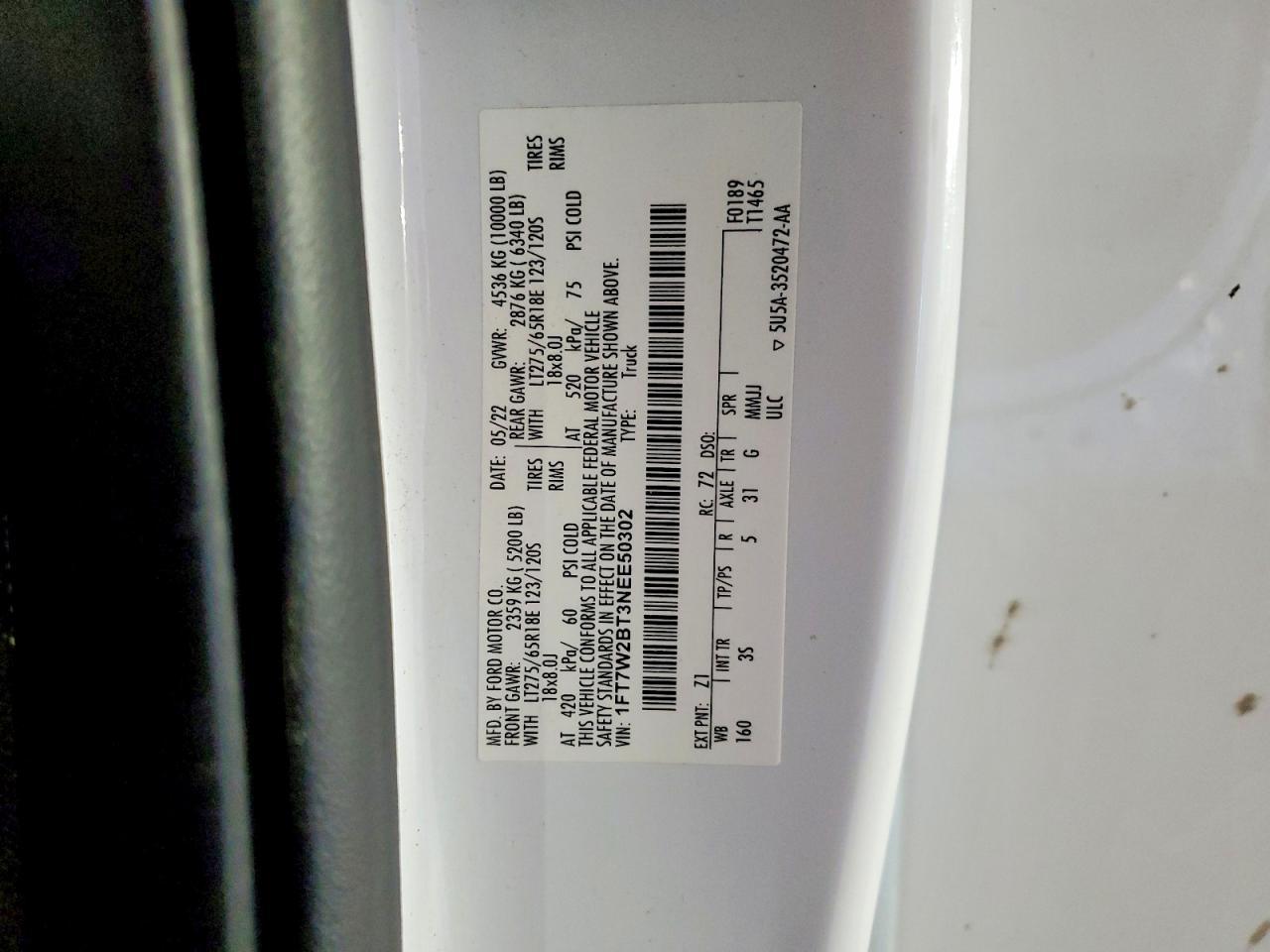2022 Ford F250 Super Duty