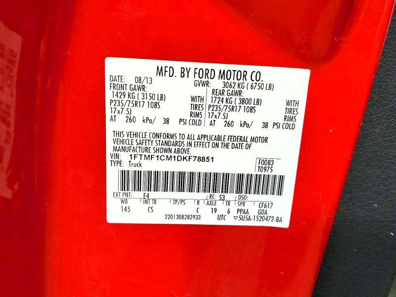 2013 Ford F150