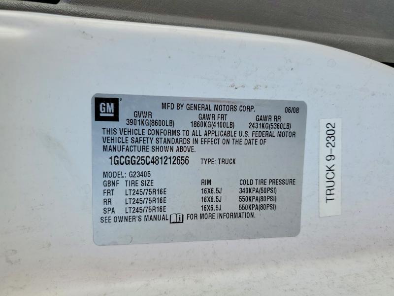 2008 Chevrolet Express 2500 Utility / Service van