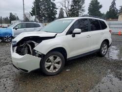 Vehiculos salvage en venta de Copart Spanaway, WA: 2016 Subaru Forester 2.5i Limited