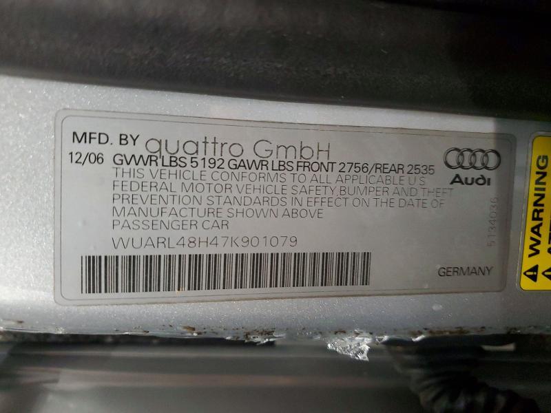 2007 Audi S4 Quattro Cabriolet