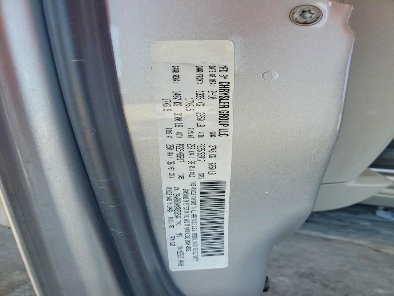 2010 Chrysler Town & Country Limited