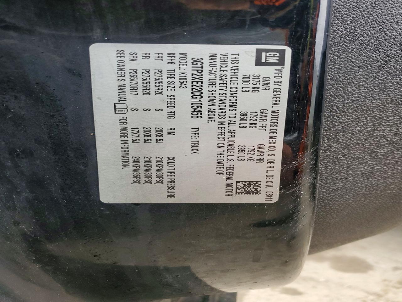 2012 GMC Sierra K1500 Denali