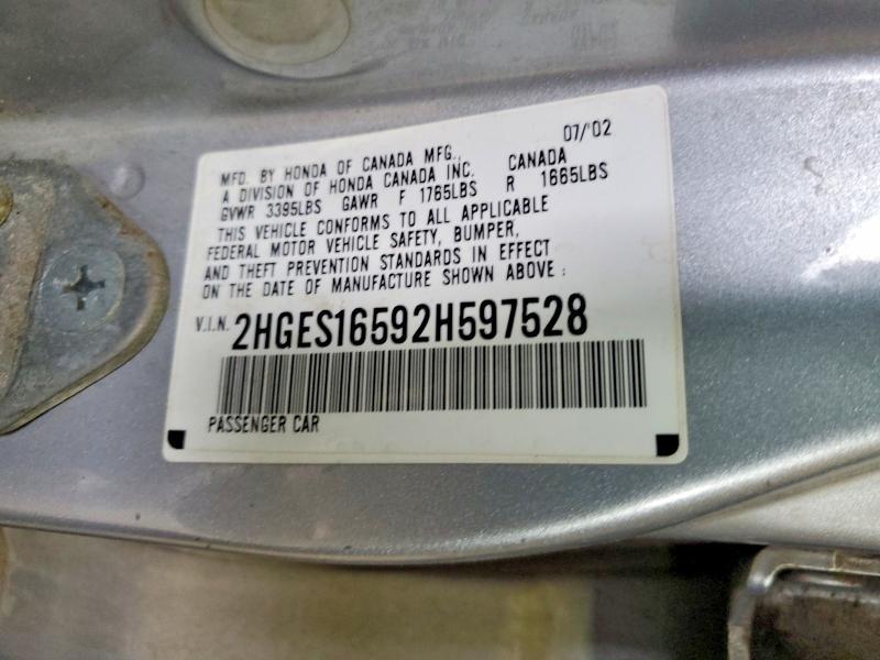 2002 Honda Civic lx