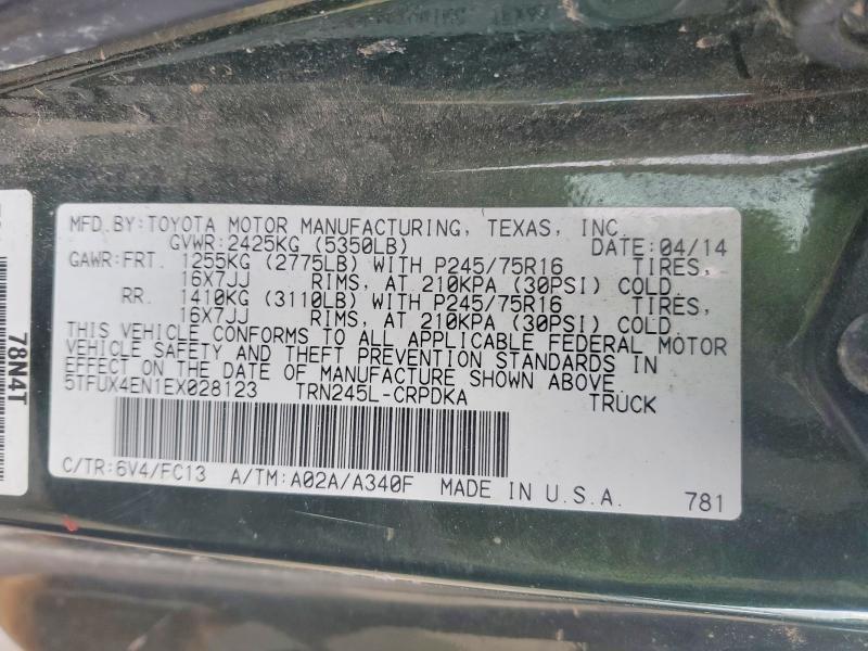 2014 Toyota Tacoma Base