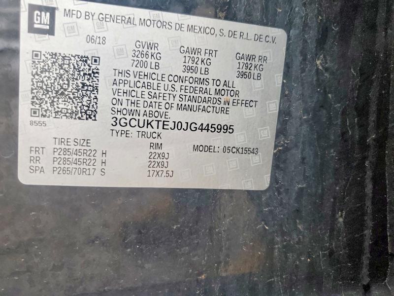 2018 Chevrolet Silverado K1500 High Country