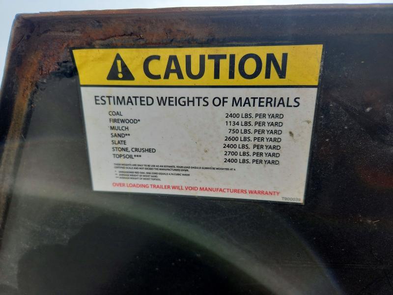 2022 Bwise DT610LP-LE-7 Dump Trailer