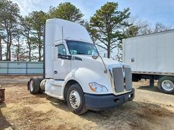 Salvage trucks for sale at Brookhaven, NY auction: 2014 Kenworth T680 Semi Truck