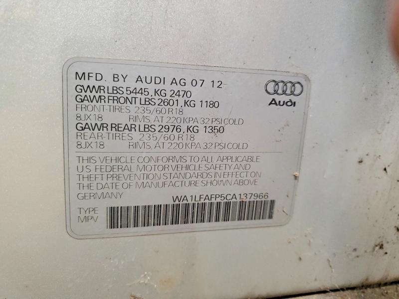 2012 Audi Q5 Premium Plus