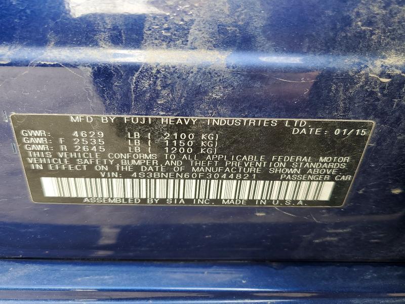 2015 Subaru Legacy 3.6r Limited