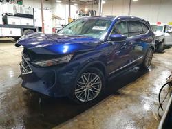 Acura mdx salvage cars for sale: 2022 Acura Mdx Advance