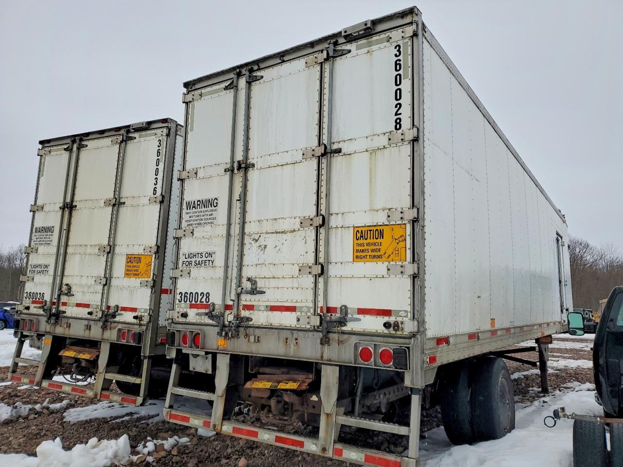 2016 Utility VS2RA Refrigerated Van Trailer
