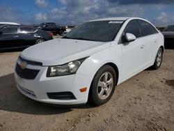 Chevrolet salvage cars for sale: 2013 Chevrolet Cruze lt